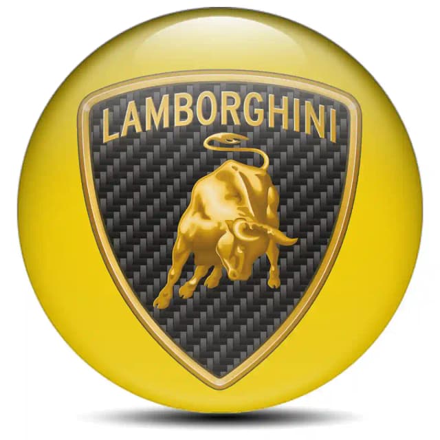 Lamborghini Emblem Center Hup Cap Stylish Design