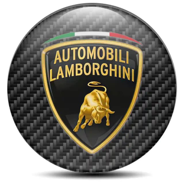 Lamborghini Emblem Epoxy Self-Adhesive High Quality