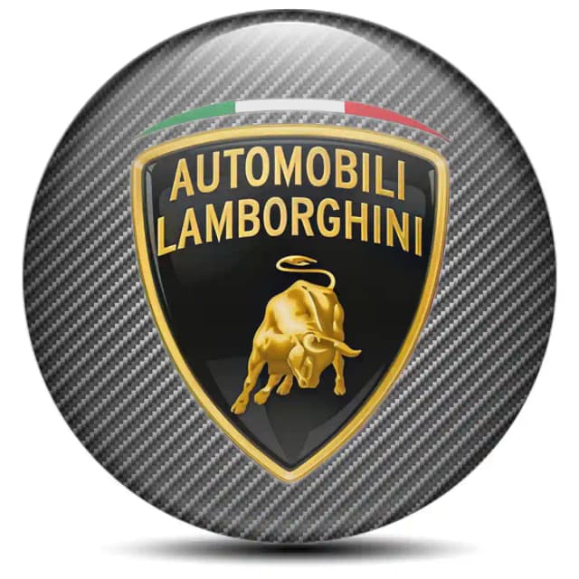 Lamborghini Emblem Wheel Center Caps High Quality