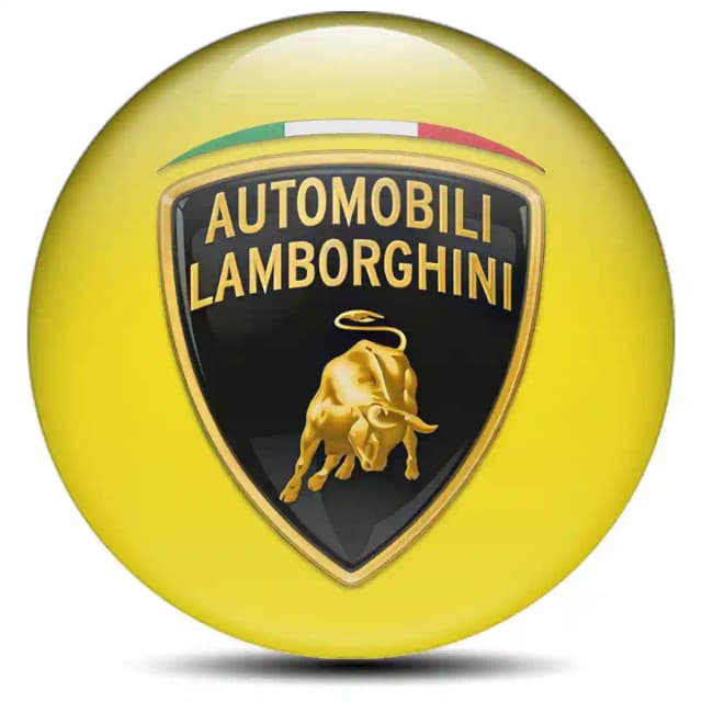 Lamborghini Emblem Wheel Center Caps Stylish Design