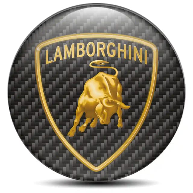 Lamborghini Epoxy Sticker Stylish Design