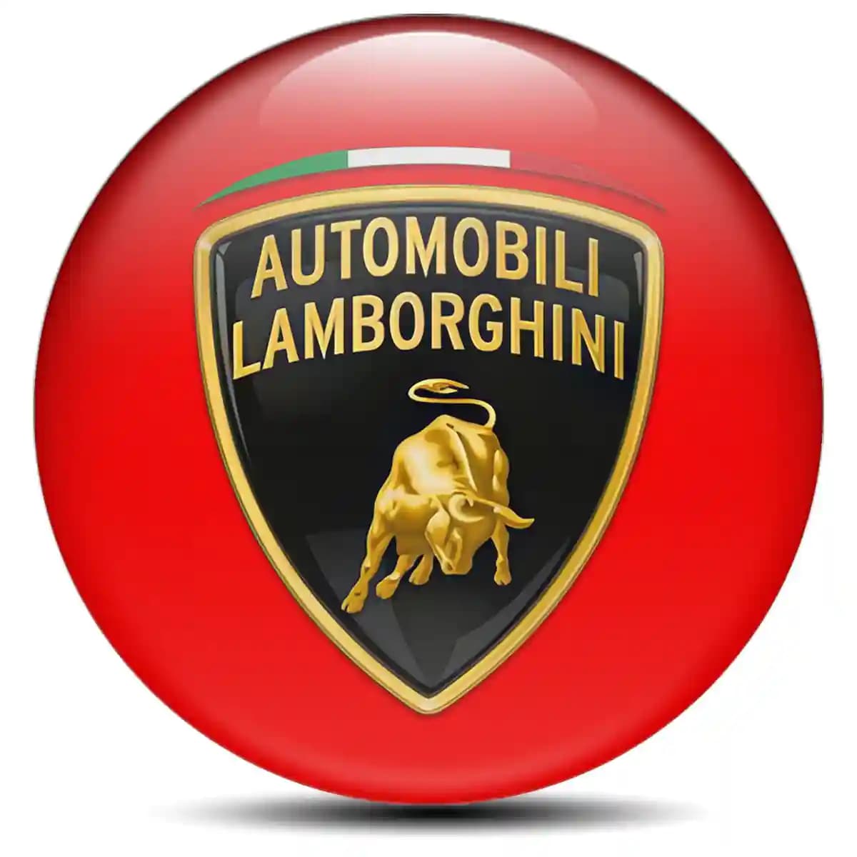 Lamborghini Logo Emblem Self-Adhesive High Quality
