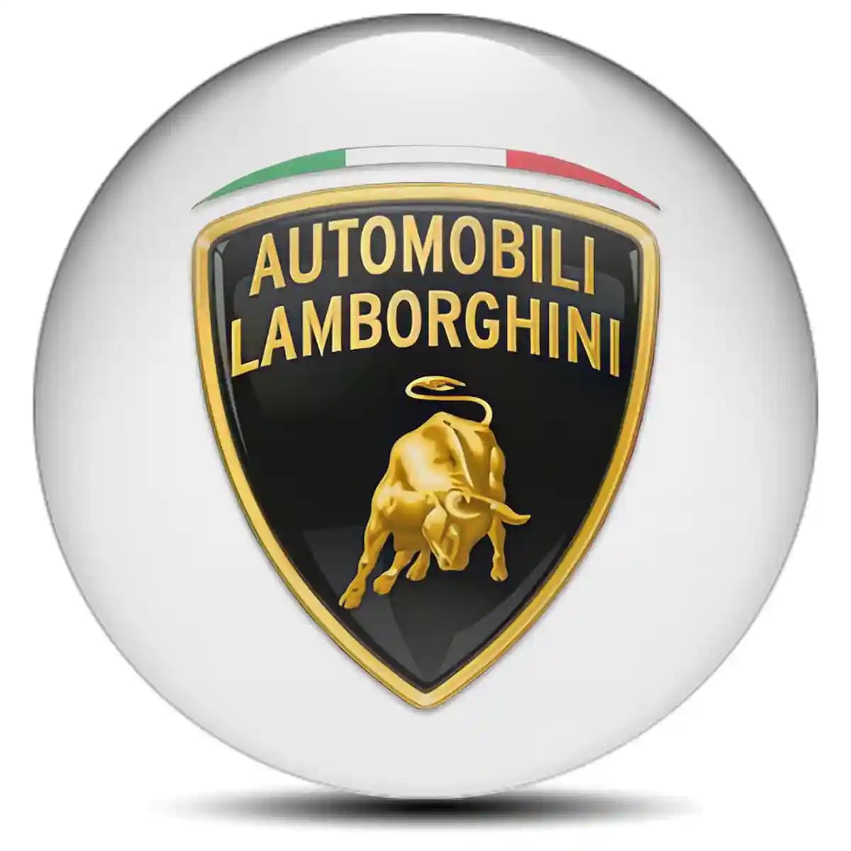 Lamborghini Logo Sticker Stylish Design
