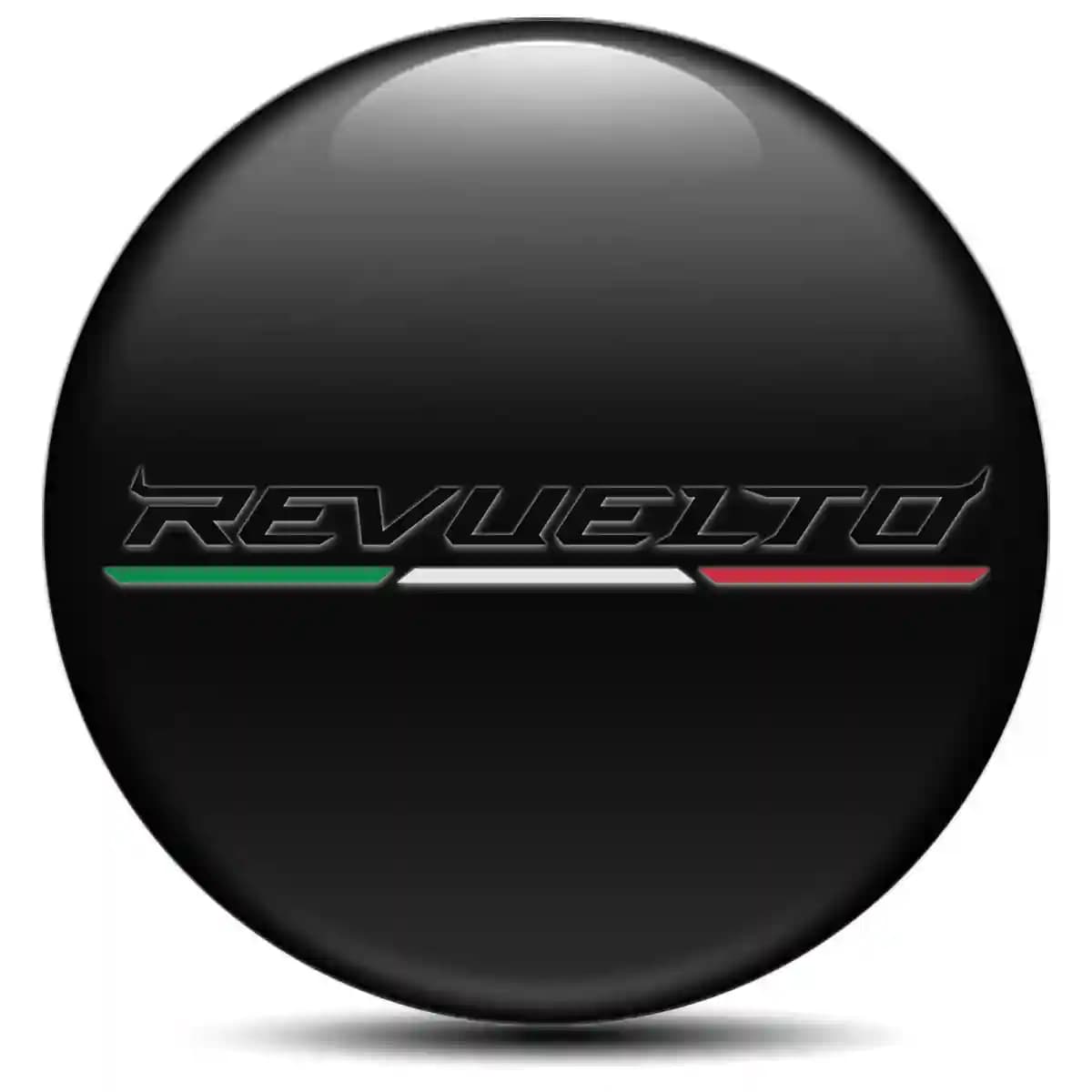 Lamborghini Revuelto Emblem Wheel Center Caps Stylish Design