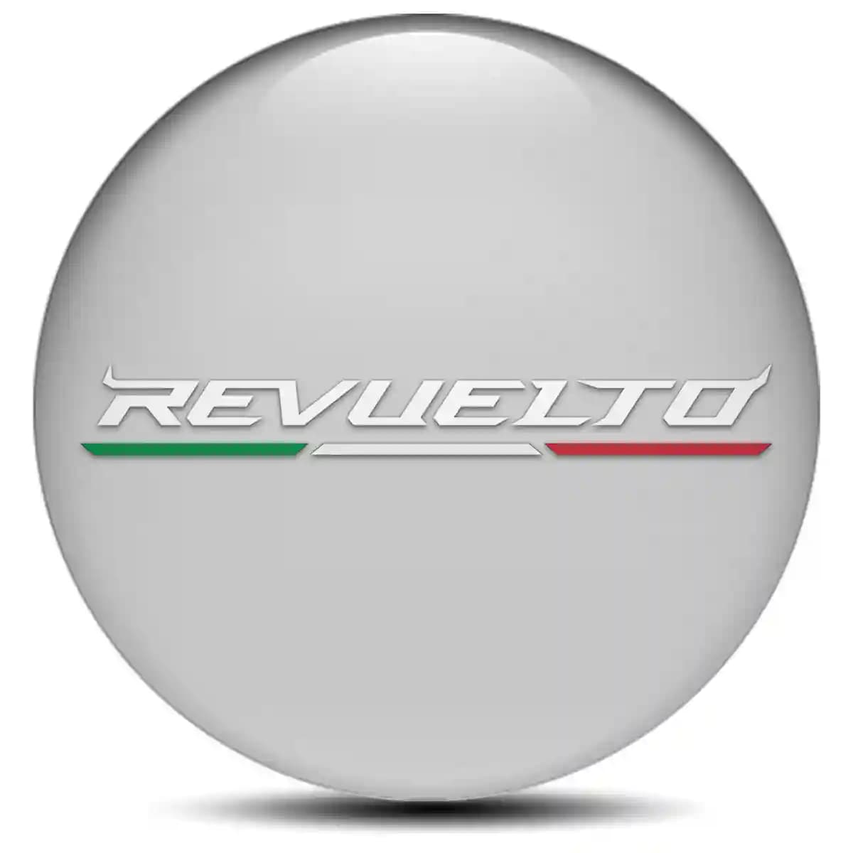 Lamborghini Revuelto Wheel Emblems Stylish Design
