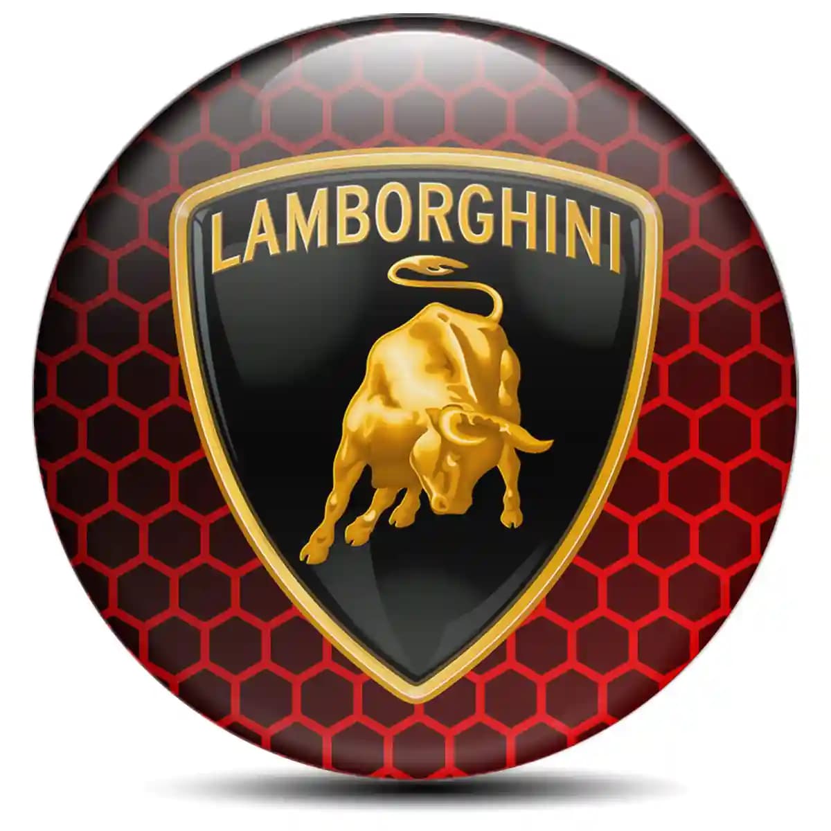 Lamborghini Sticker Epoxy 3D Gel High Quality
