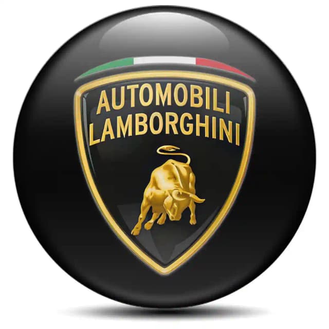 Lamborghini Wheel Emblems Stylish Design
