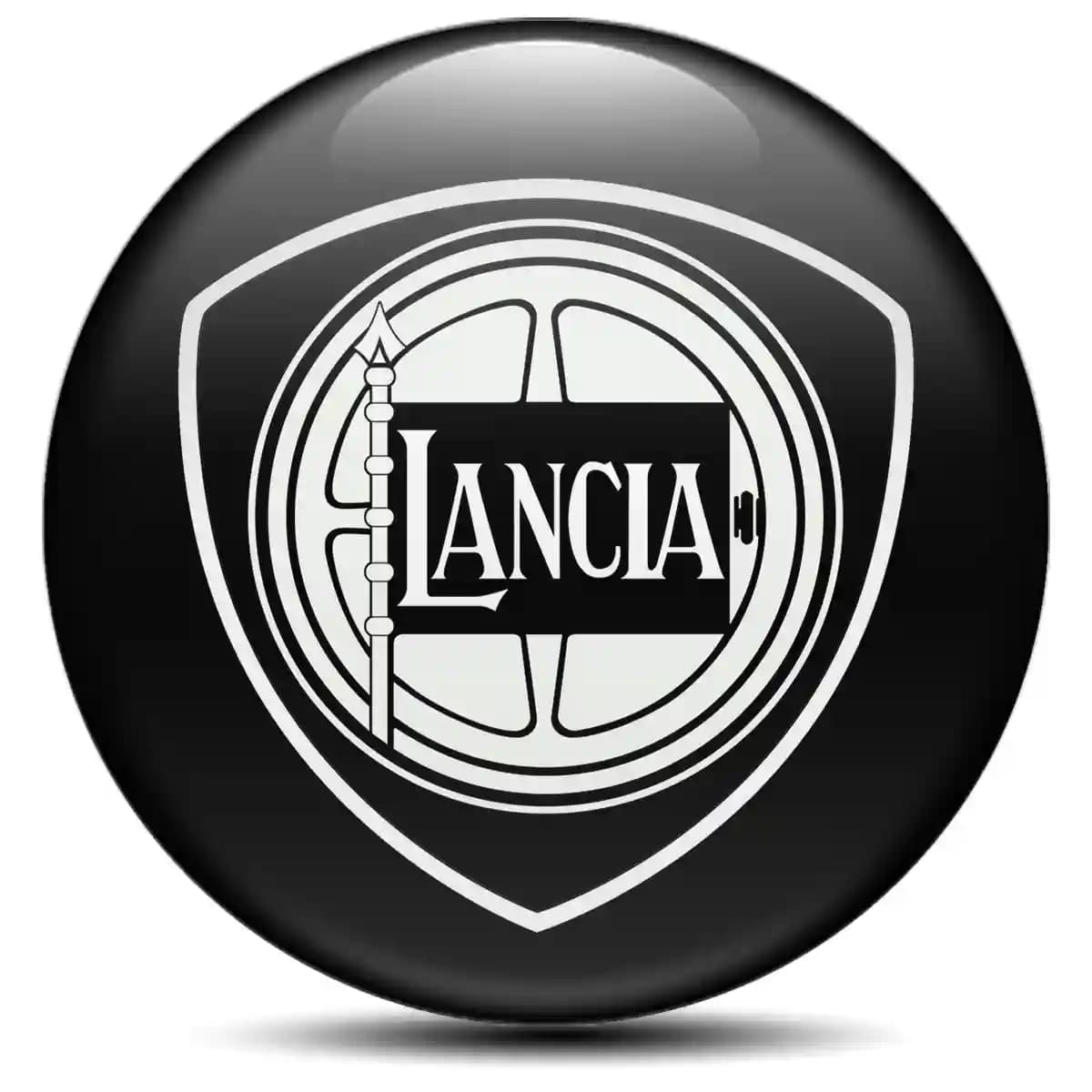 Lancia Epoxy Sticker Stylish Design