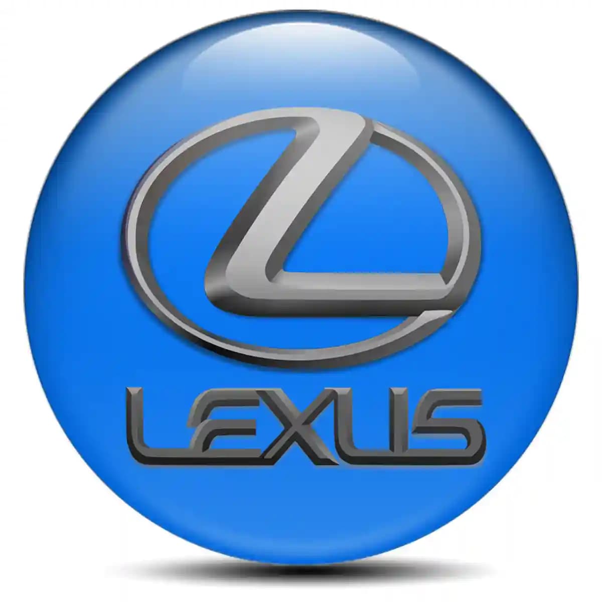 Lexus Domed Emblem Self-Adhesive High Quality