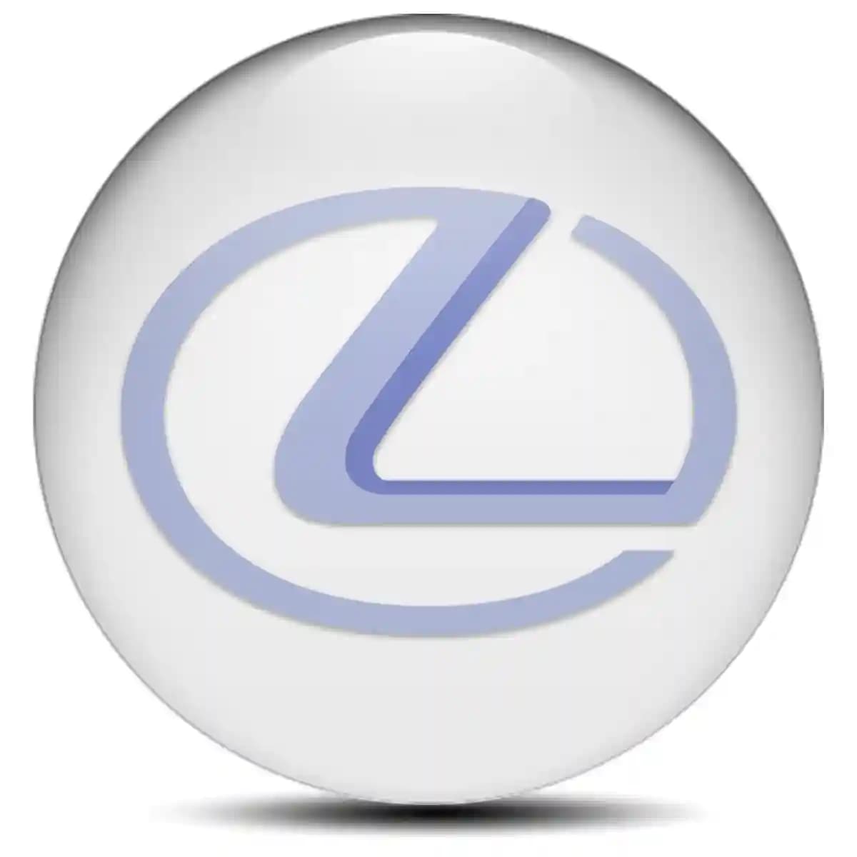 Lexus Domed Emblem Self-Adhesive Stylish Design