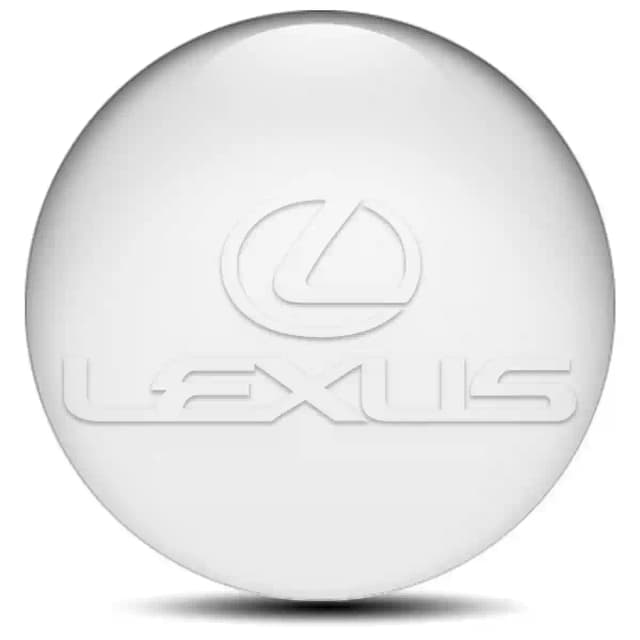 Lexus Domed Emblem Stylish Design