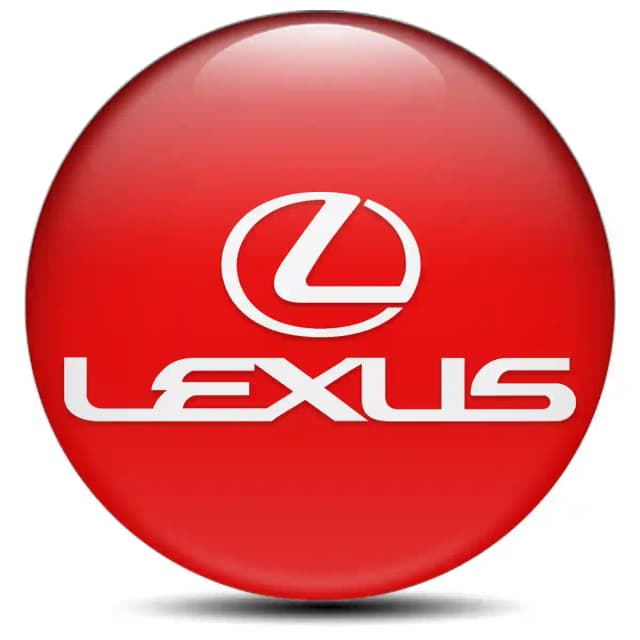 Lexus Domed Sticker Self-Adhesive Stylish Design