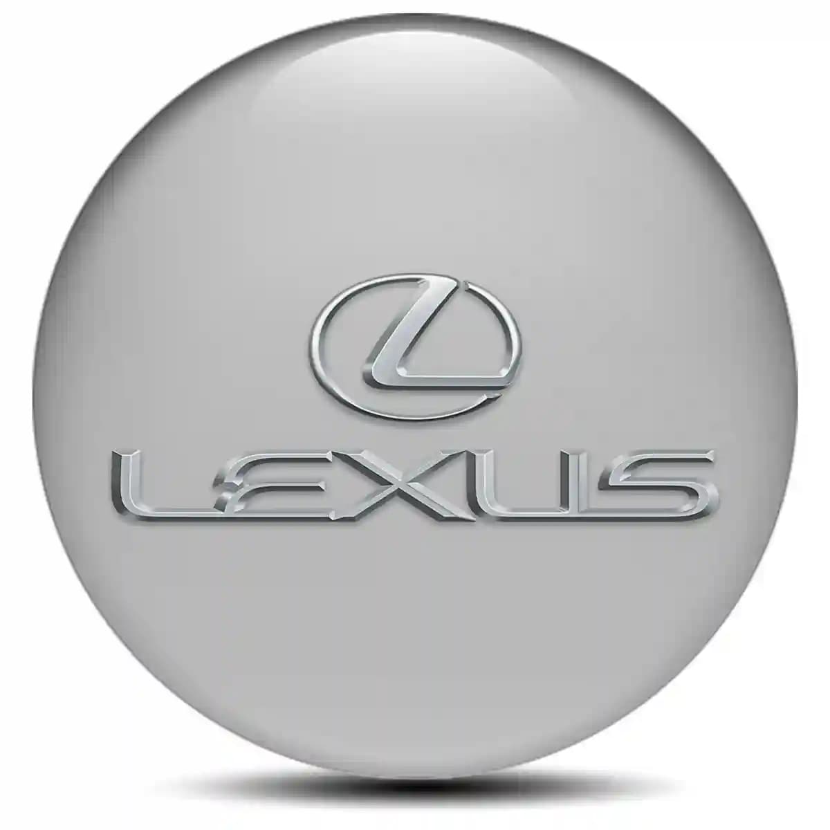 Lexus Emblem Center Hub Cap Self-Adhesive Stylish Design