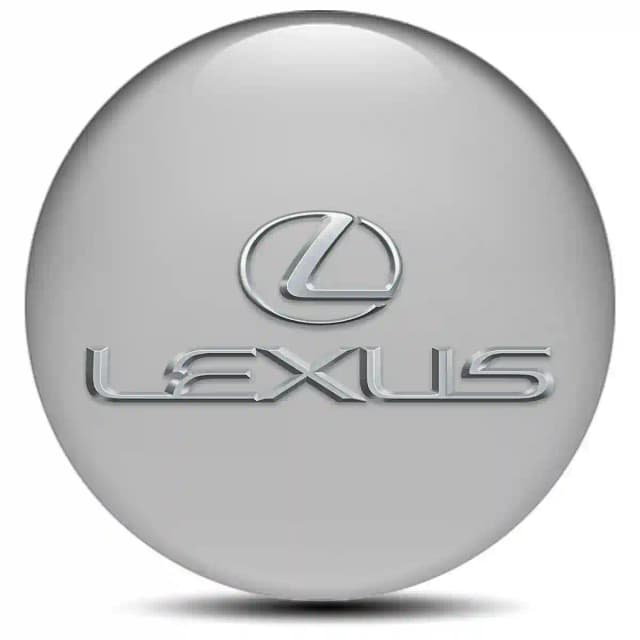 Lexus Emblem Center Hub Cap Self-Adhesive Stylish Design