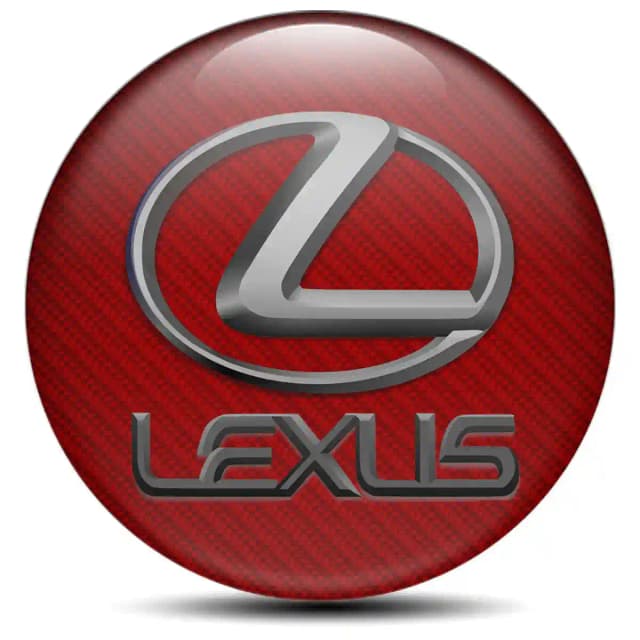 Lexus Emblem Epoxy Self-Adhesive Stylish Design