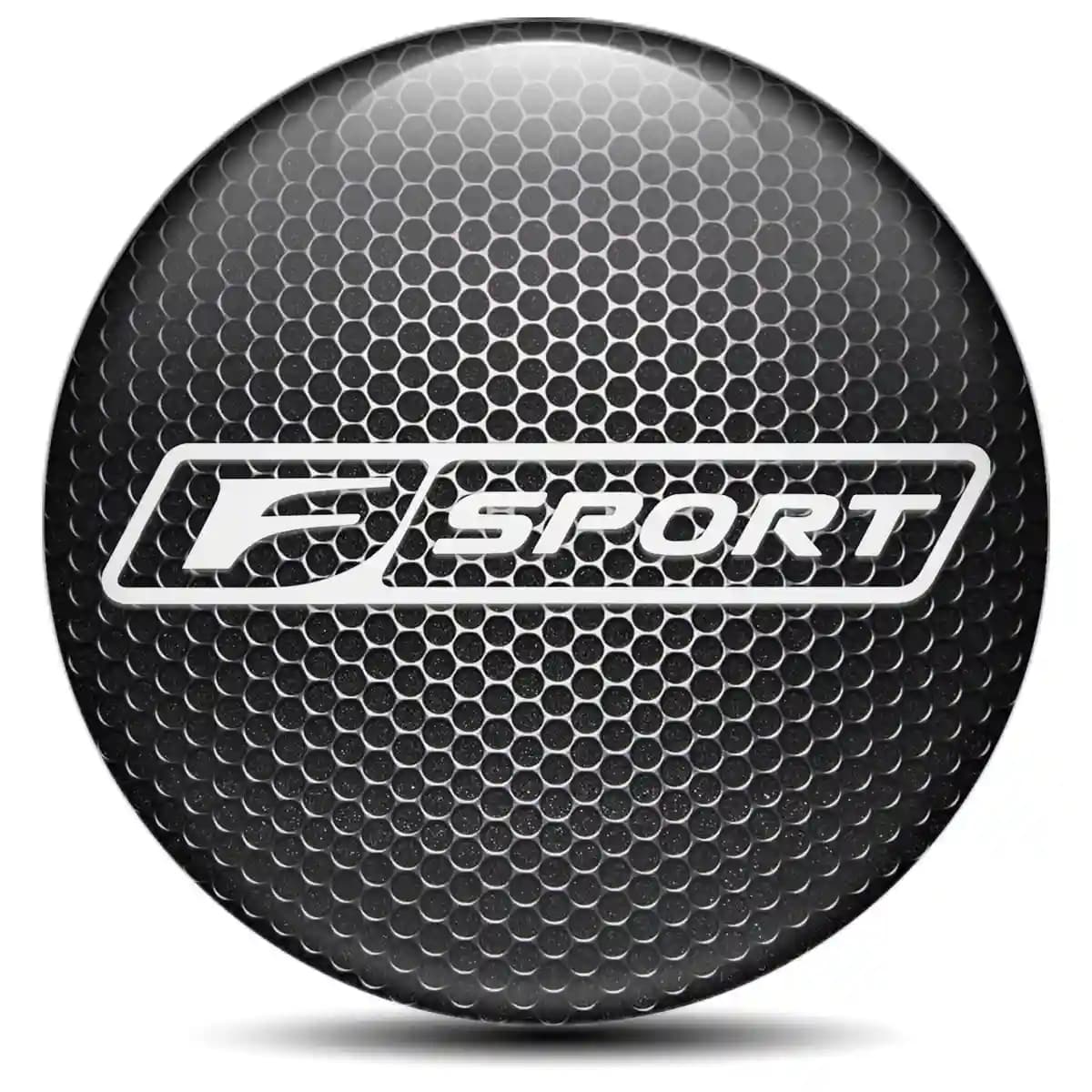 Lexus F Sport Domed Emblem Self-Adhesive High Quality