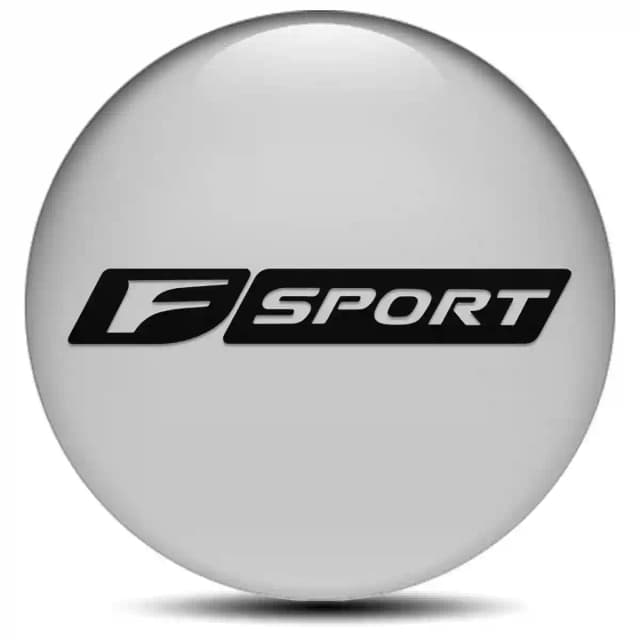 Lexus F Sport Domed Emblem Stylish Design