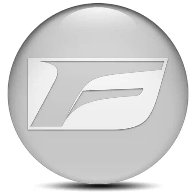 Lexus F Sport Domed Sticker Self-Adhesive Stylish Design