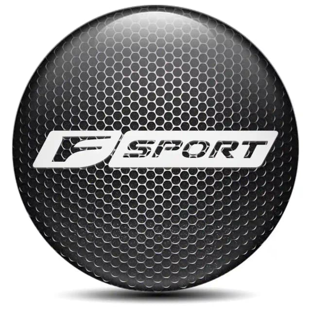 Lexus F Sport Emblem Badge Self-Adhesive High Quality