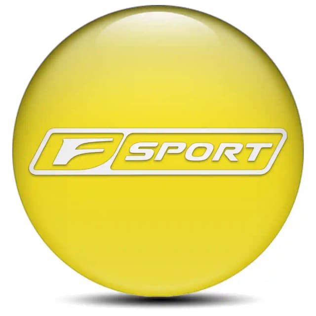 Lexus F Sport Emblem Center Hup Cap Stylish Design