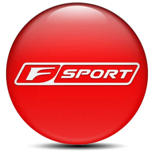 Lexus F Sport Emblem Wheel Center Caps Premium Edition