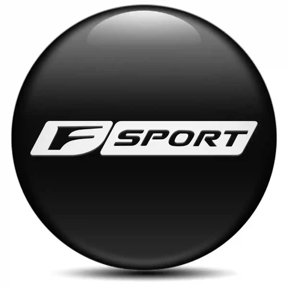 Lexus F Sport Emblem Wheel Center Caps Stylish Design