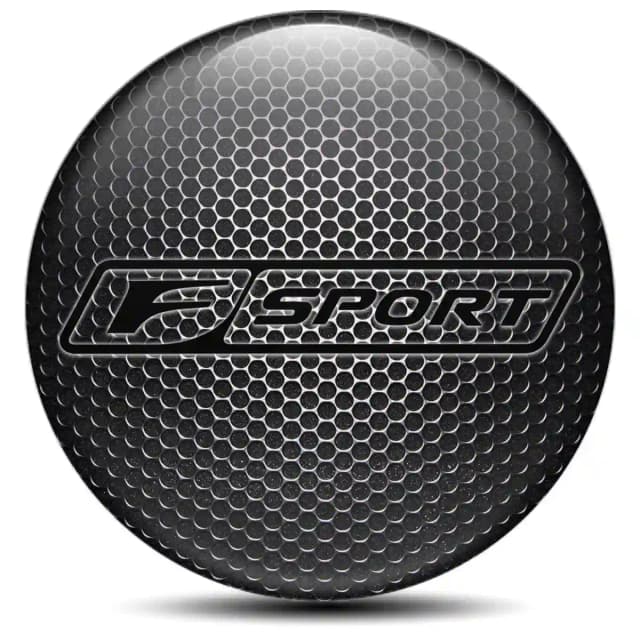 Lexus F Sport Epoxy Sticker Stylish Design