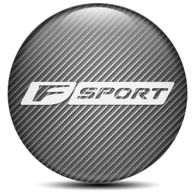 Lexus F Sport Logo Emblem Self-Adhesive High Quality