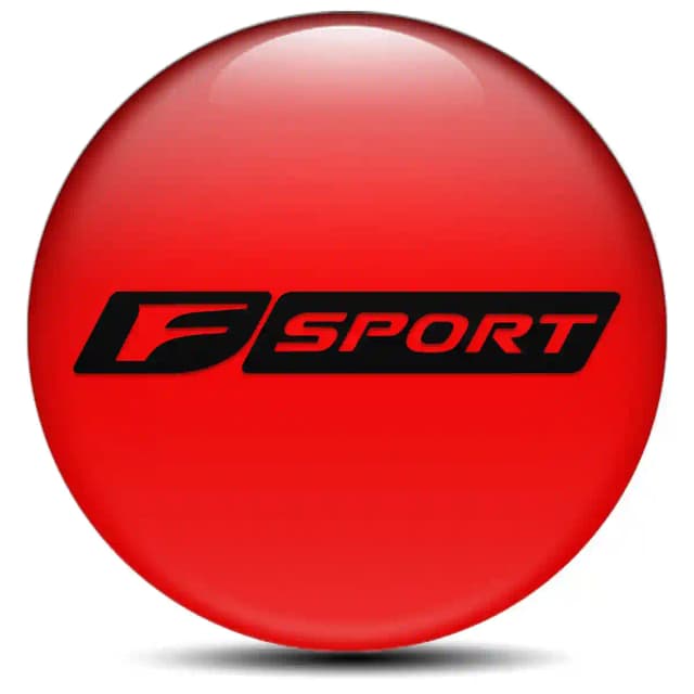 Lexus F Sport Sticker Epoxy 3D Gel Stylish Design