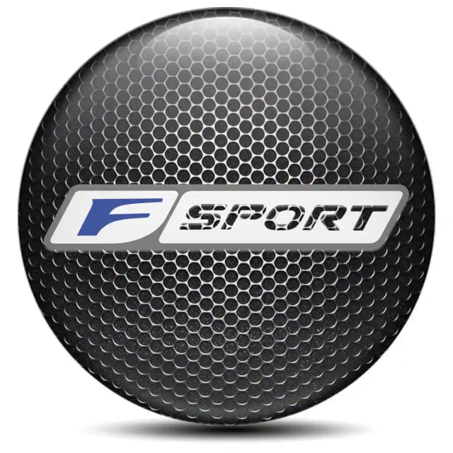 Lexus F Sport Wheel Emblem Self-Adhesive High Quality