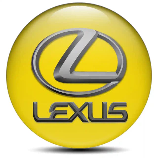 Lexus Wheel Emblem Self-Adhesive High Quality