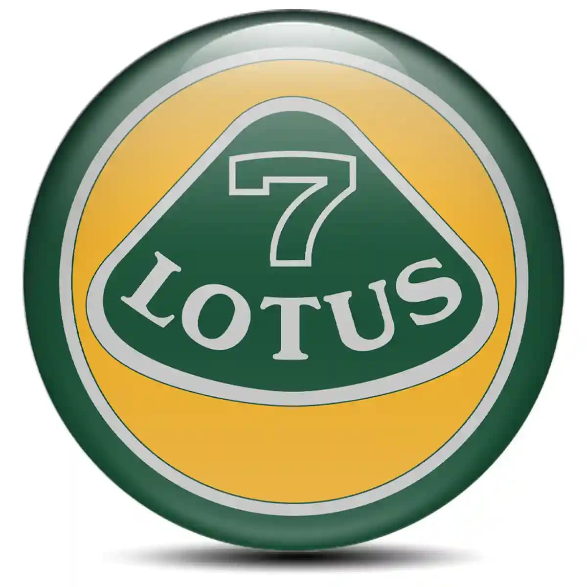 Lotus Emblem Badge Self-Adhesive High Quality