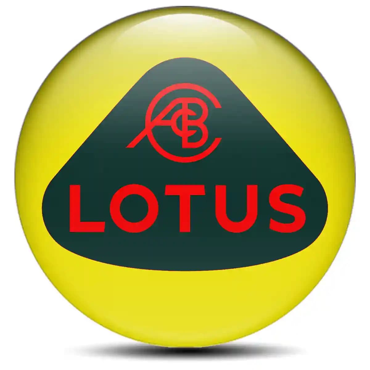 Lotus Logo Emblem Self-Adhesive Stylish Design