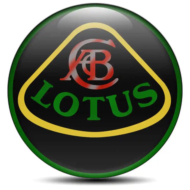 Lotus Wheel Emblem Self-Adhesive Stylish Design