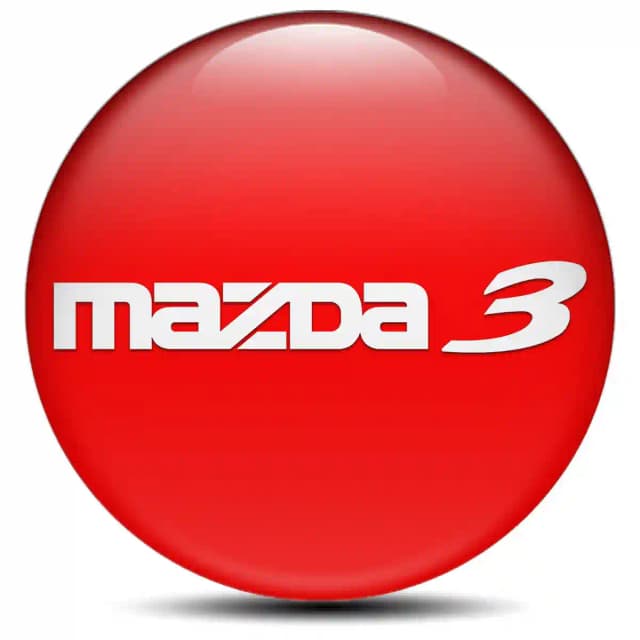 Mazda 3 Badge Emblems Center Cap Stylish Design