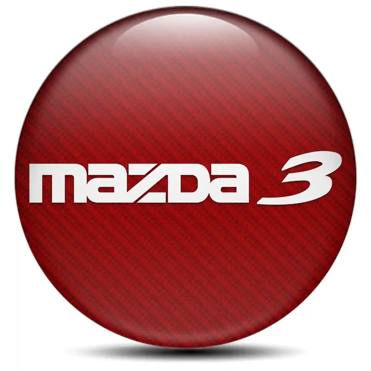 Mazda 3 Emblem Wheel Center Caps Stylish Design