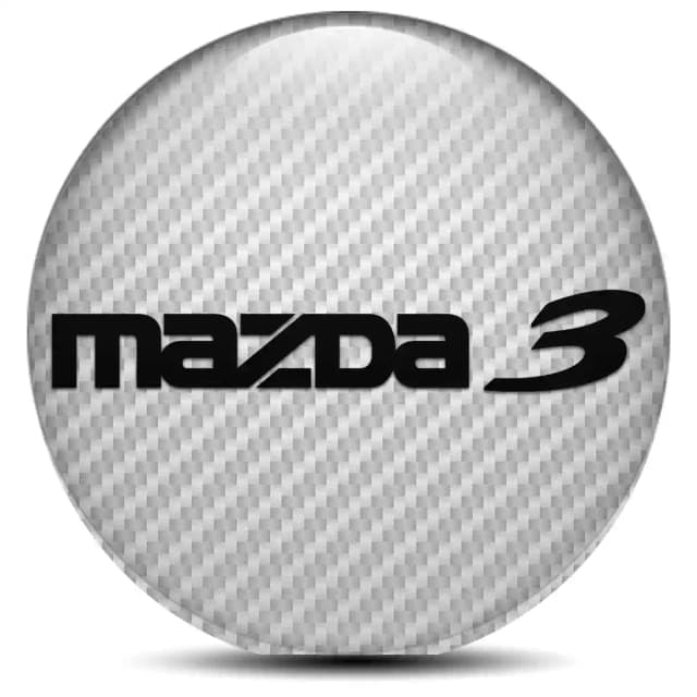 Mazda 3 Logo Emblem Stylish Design