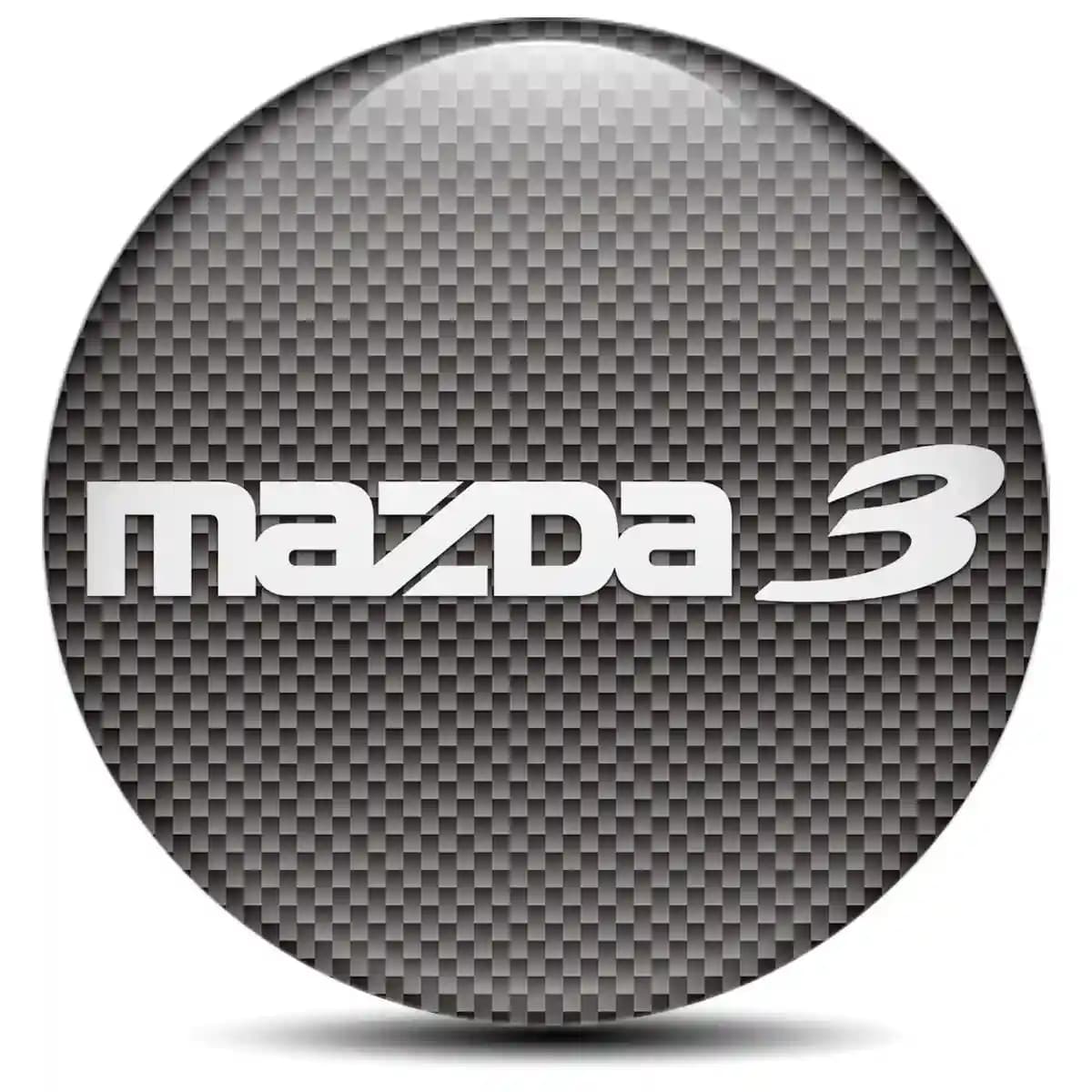 Mazda 3 Logo Sticker Stylish Design