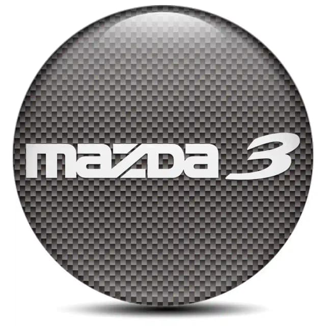 Mazda 3 Logo Sticker Stylish Design