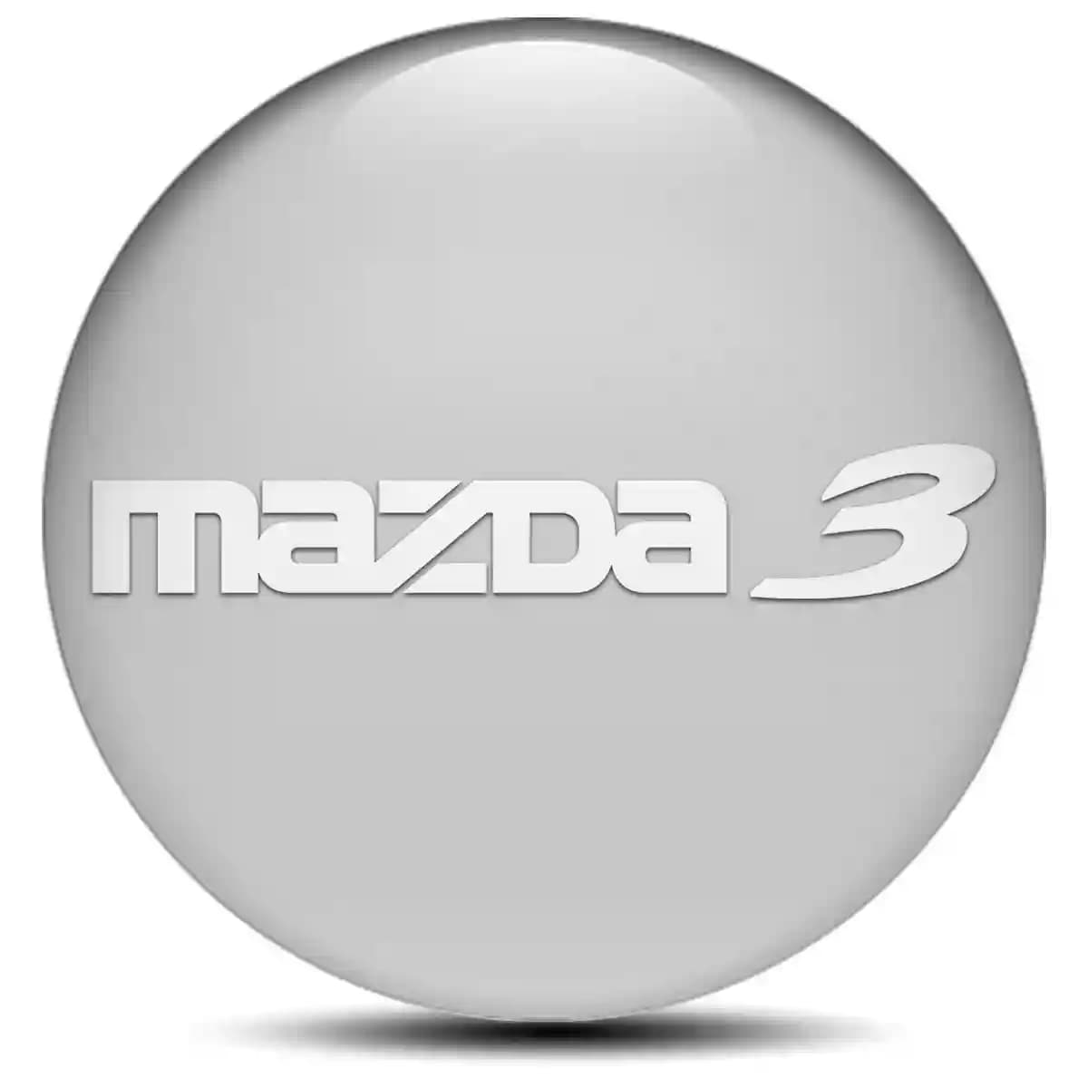 Mazda 3 Wheel Emblems Stylish Design
