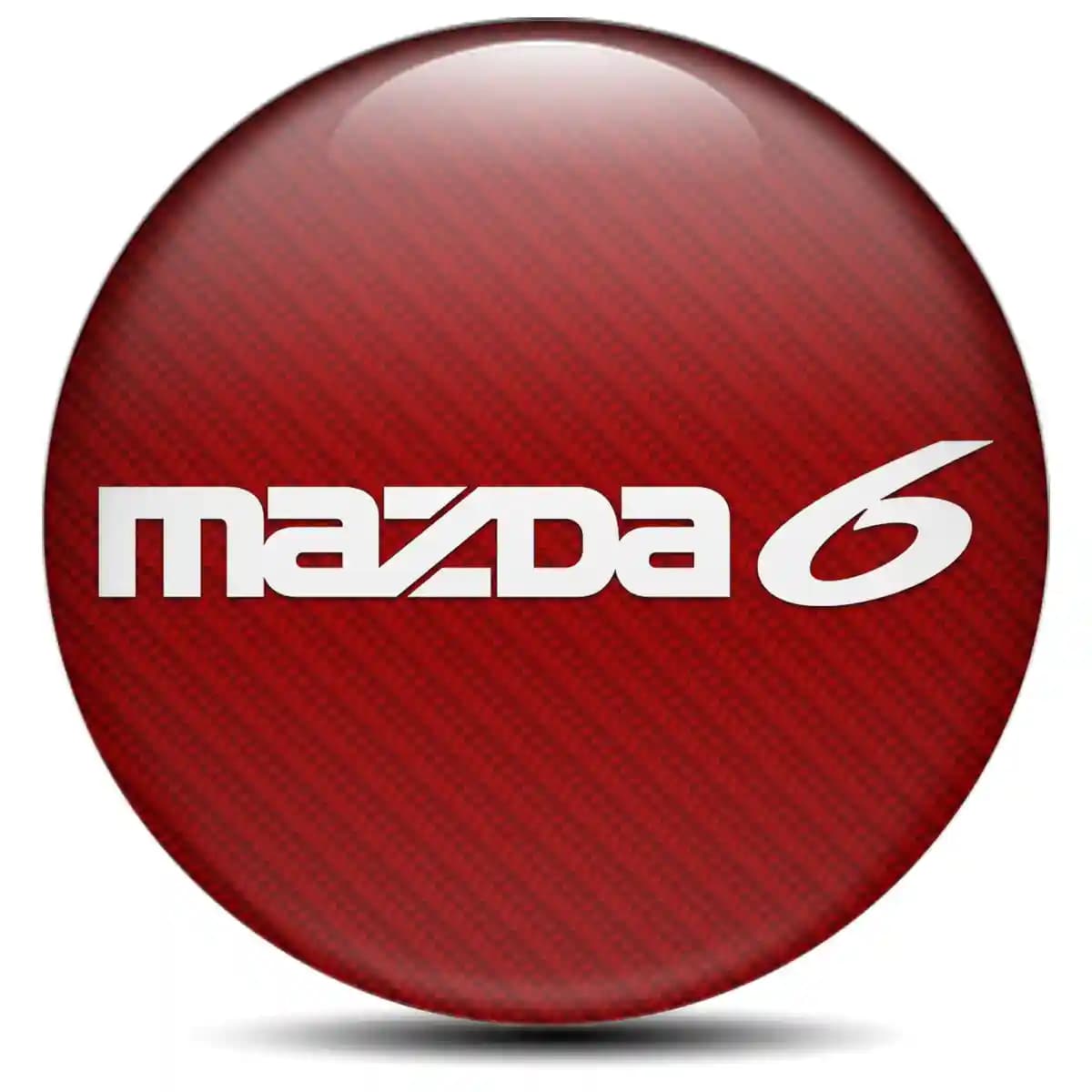 Mazda 6 Domed Sticker Stylish Design