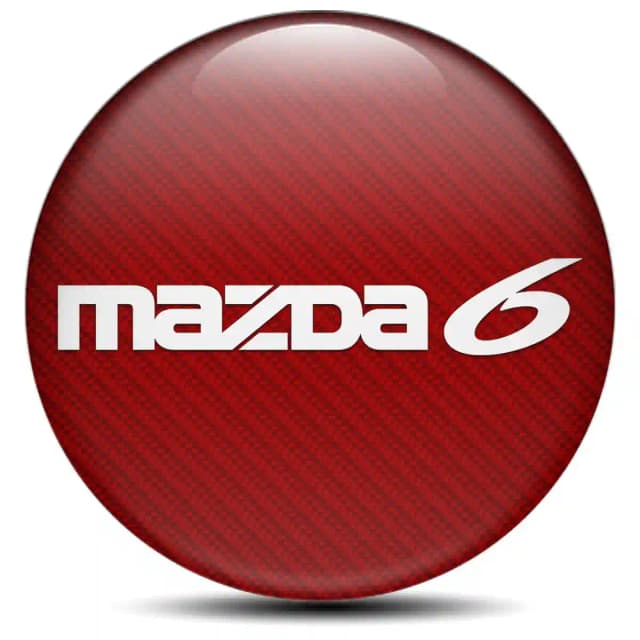 Mazda 6 Domed Sticker Stylish Design