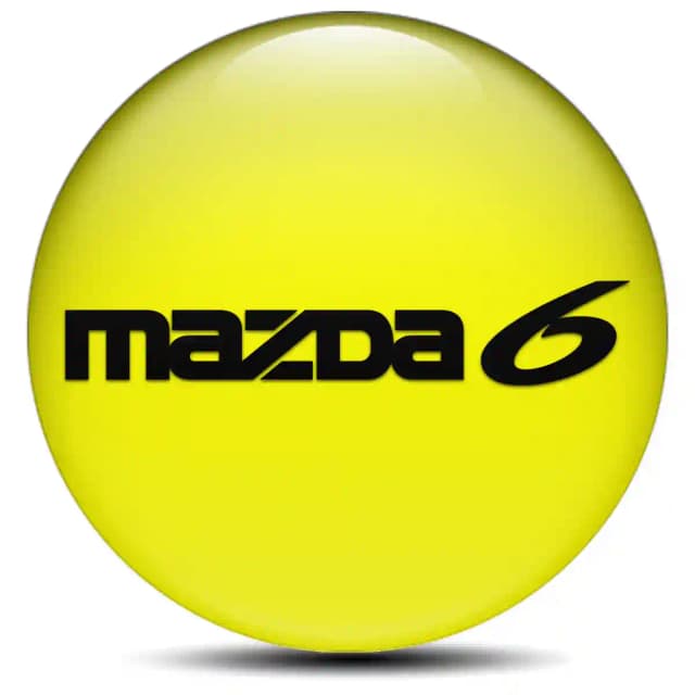 Mazda 6 Wheel Emblem Self-Adhesive Stylish Design