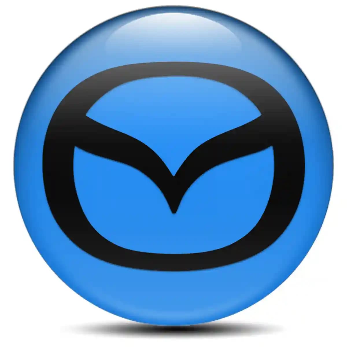 Mazda Domed Emblem Premium Quality