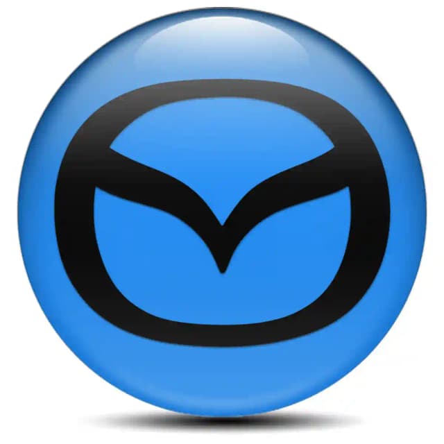 Mazda Domed Emblem Premium Quality