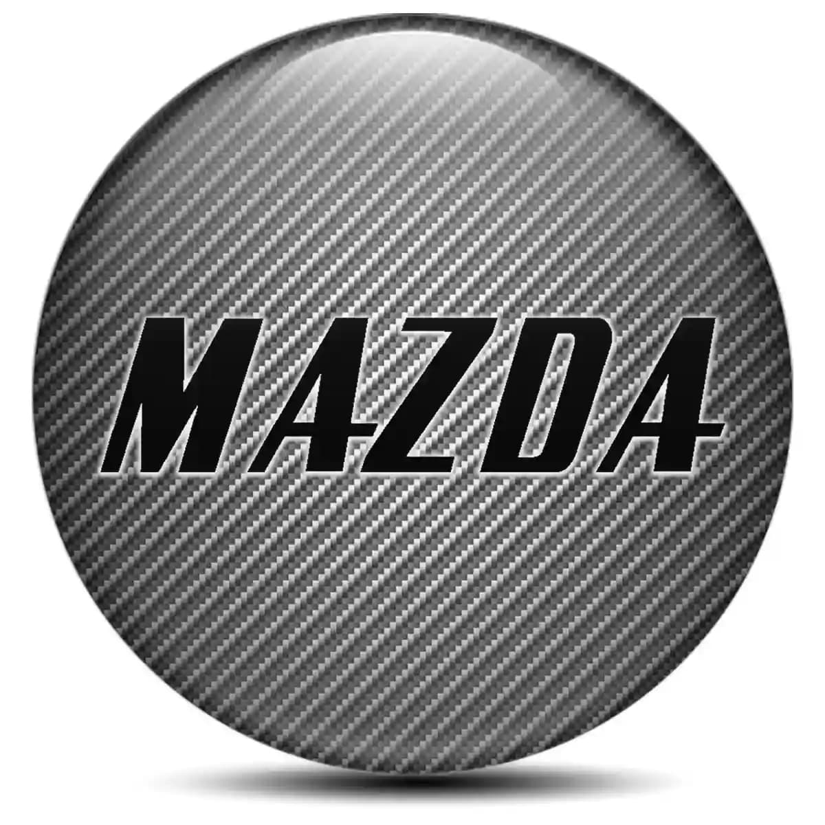 Mazda Domed Emblem Premium Resin
