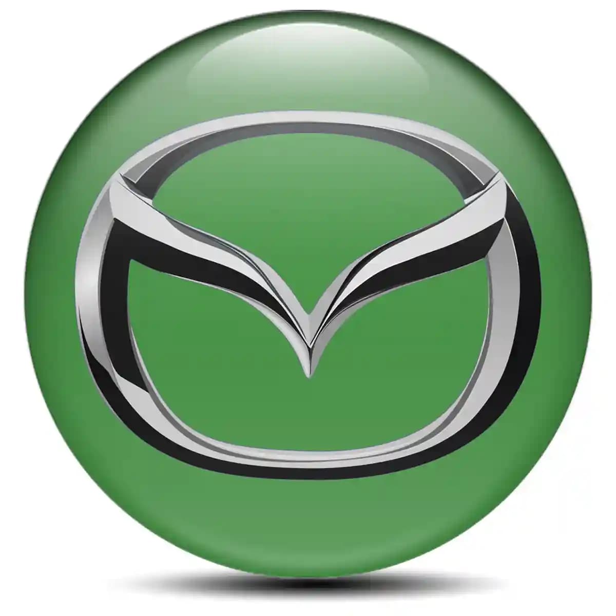 Mazda Domed Emblem Self-Adhesive Interior Design