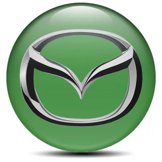 Mazda Domed Emblem Self-Adhesive Interior Design