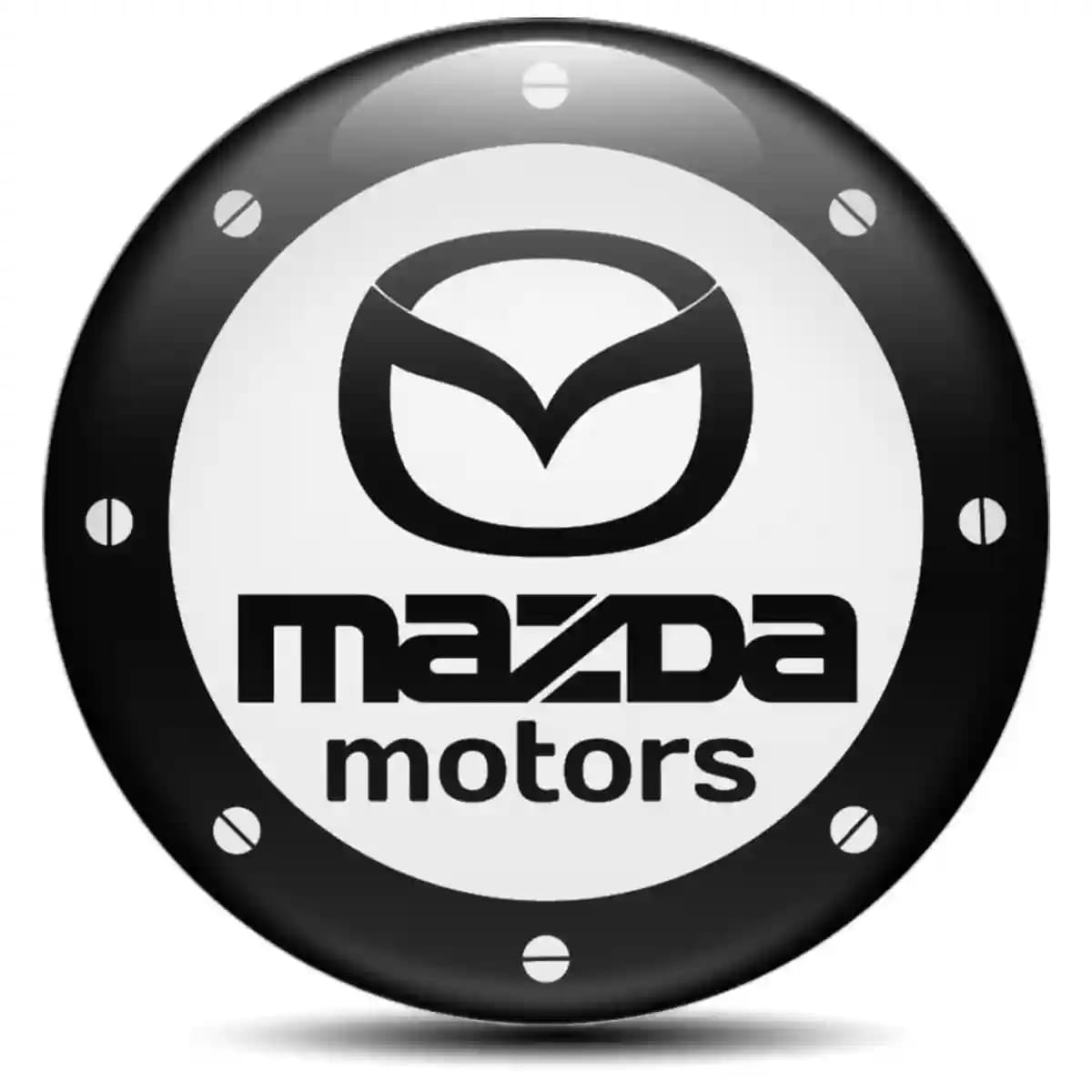 Mazda Domed Emblem Self-Adhesive Premium Edition