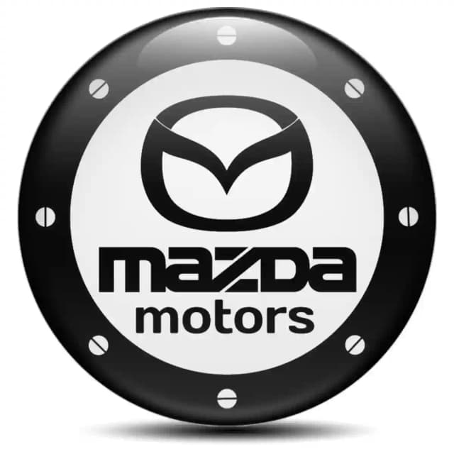 Mazda Domed Emblem Self-Adhesive Premium Edition